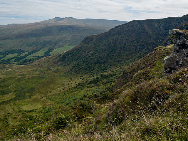 Brecon Beacons - Towards Pen y Fan from Craig Cerrig Gleisiad