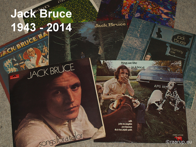 Jack Bruce, 1943-2014