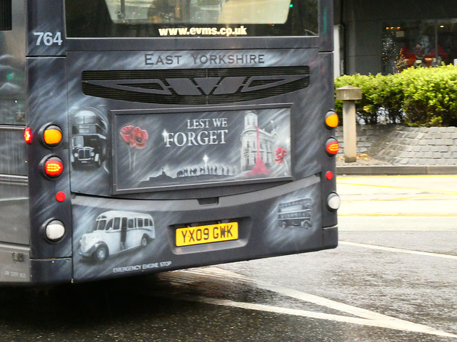 East Yorkshire 764 (YX09 GWK) in Hull - 2 May 2019 (P1010319) East Yorkshire 764 (YX09 GWK) in Hull - 2 May 2019 (P1010319)