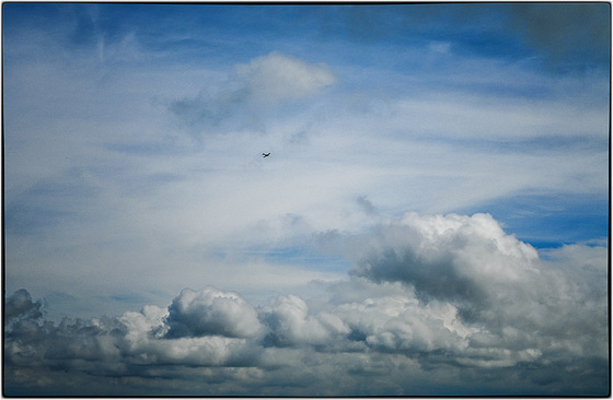 Über den Wolken meinte ich nicht :-)