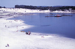 1985 ¤ Recreation in our quartz sand-quarry of Heerlen ¤ NL