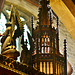 Gothic Revival Carvings by Ralph Hedley,Newcastle artist.St Nicholas Cathedral