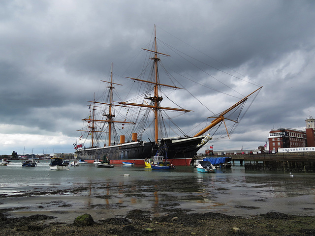 hms warrior, portsmouth, hants