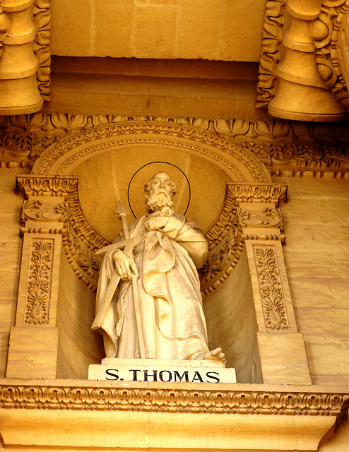 MT - Mosta - Thomasstatue