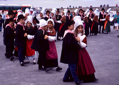 Trachtenfest in Plougastel, Bretagne.  (Diascan)