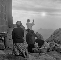 Mass on Mount Sinai (Jebel Moussa ) 15 May 1981