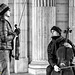 Two street musicans in Paris