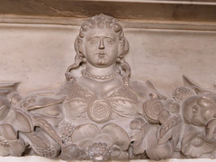 hythe church, kent, c17 tomb by stanton for elizabeth beane +1680   (21)