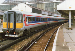 Class 442 at Waterloo - 31 May 1988