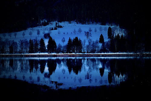 Spiegelung am Schluchsee