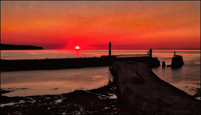 A Whitby Sunset