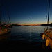 Sunset at Pomena on the island of Mljet, Croatia