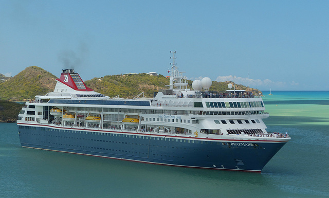 Braemar arriving at St. John's (3) - 16 March 2019