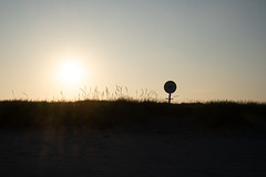 Bitte das Verkehrsschild beachten