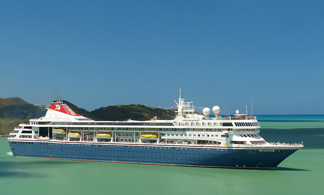 Braemar arriving at St. John's (4) - 16 March 2019