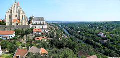 Znojmo et la riviere Thaya (Moravie-du-Sud) Tchéquie