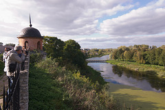 Der Turm »Beatka« und der Fluss Ikwa