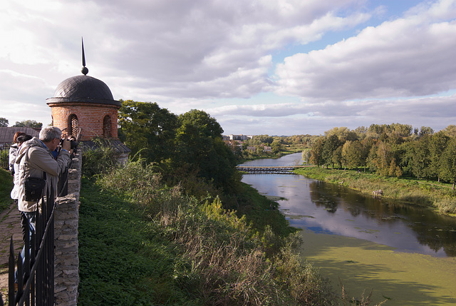 Der Turm »Beatka« und der Fluss Ikwa