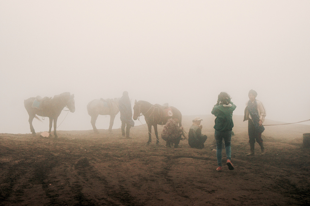 Memories: Indonesia 2012 - Mt. Bromo, Java - A misty Morning