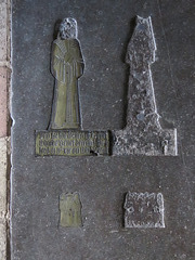 aldeburgh church, suffolk (27) english orate brass of benet +1519