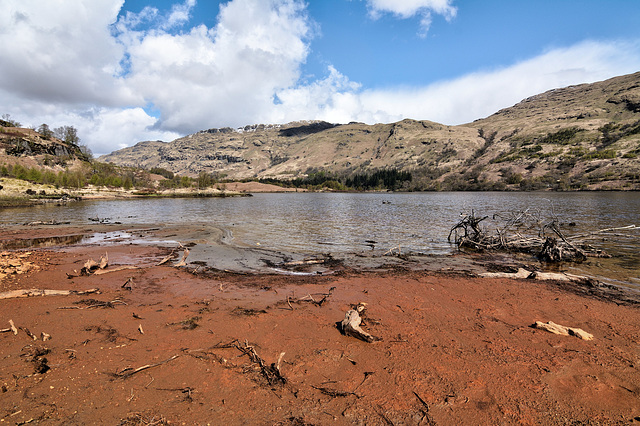 Loch Katrine – down on the water’s edge.