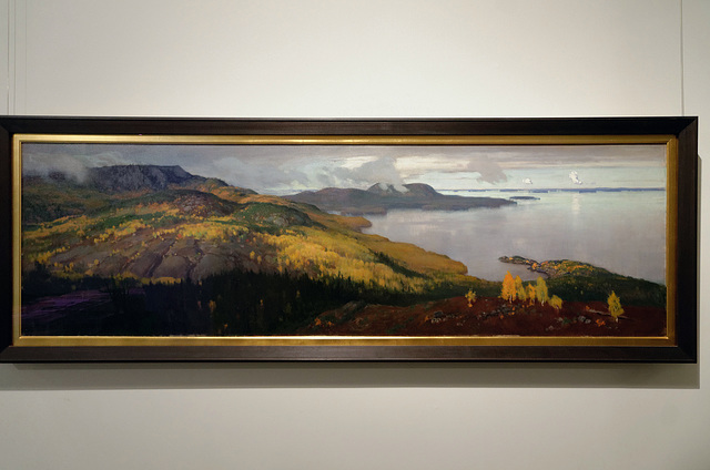 "Paysage d'automne du lac Pielisjärvi" (Eero Järnefelt - 1899)