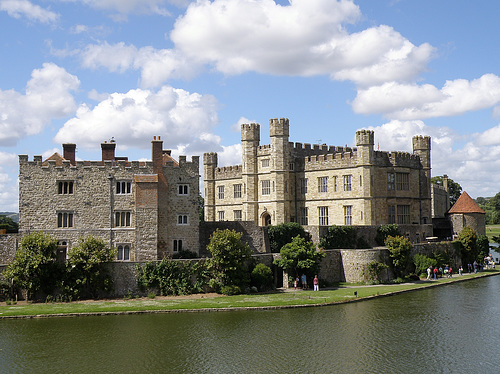 Leeds Castle, Rear View