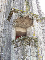 La chaire extérieure de la collégiale Saint Aubin de Guérande  (44)