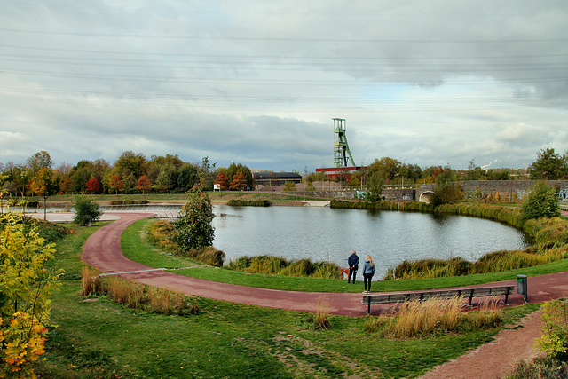 See im Krupp-Park (Essen-Westviertel) / 24.10.2018