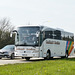 Landmark Coaches BN17 JFE on the A11 at Barton Mills - 22 Apr 2019 (P1000998)