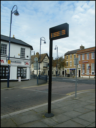 ugly real-time bus stop