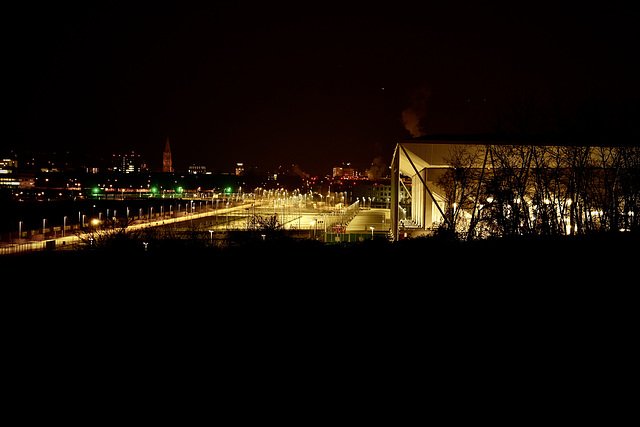 Freiburg by night