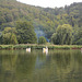 Romania, Lake Noua at Adventure Park Brașov