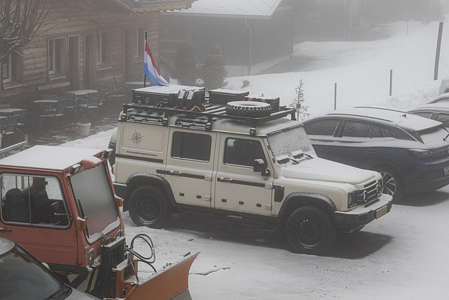 Axalp am Sonntagmorgen - Neuschnee