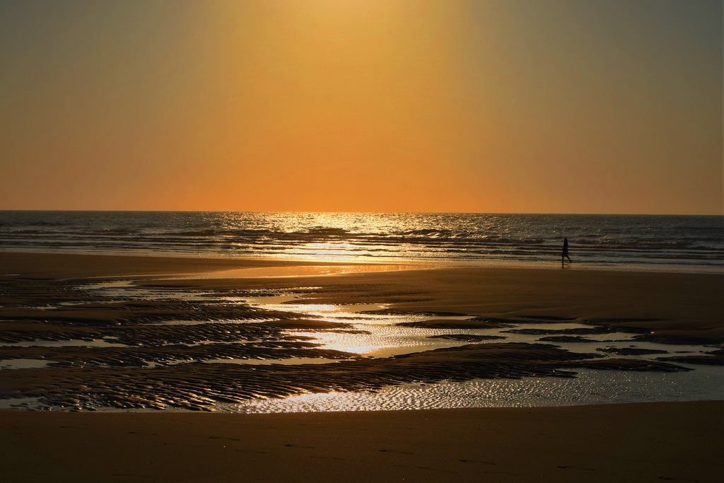 Sunset at Koksijde