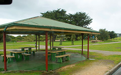 Die Bank an der Great Ocean Road