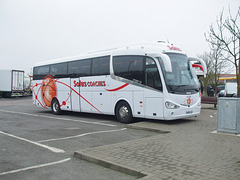 DSCF6538 Solus Coach Travel W50 LUS (YT11 YRN) at Cambridge Services (A14) - 28 Mar 2017