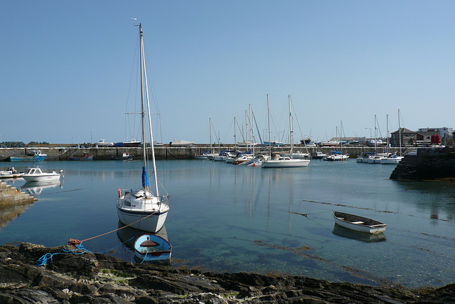 Boats At Port St. Mary