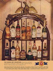 Canada Dry Wines & Liquors Ad, c1955