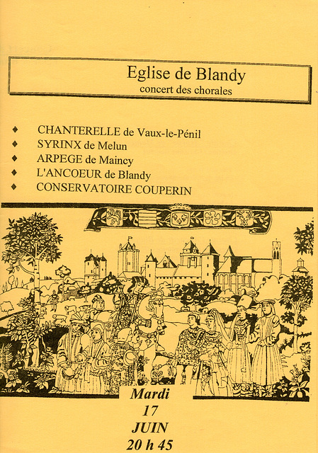 Blandy-les-Tours 17 juin 1997