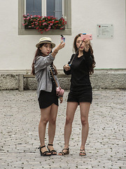 das doppelte selfie