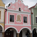 Telč, Old Town, Colourful House