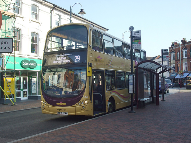 DSCF3141 Brighton & Hove (Go-Ahead) 423 (BF12 KWY) in Tunbridge Wells - 6 Jul 2018 DSCF3141 Brighton & Hove (Go-Ahead) 423 (BF12 KWY) in Tunbridge Wells - 6 Jul 2018