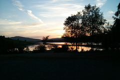 Sunset On Loch Stroan