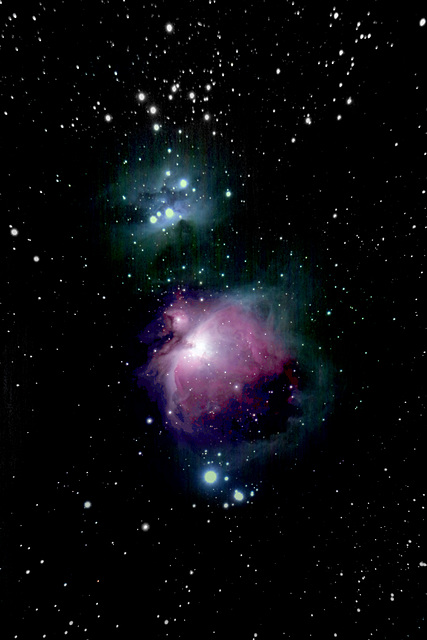 Orion and Ghost nebulae