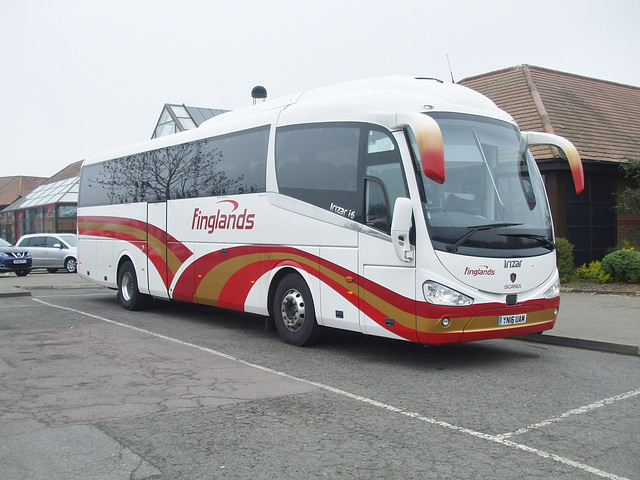 DSCF6536 Finglands Coachways YN16 UAM at Cambridge Services (A14) - 28 Mar 2017