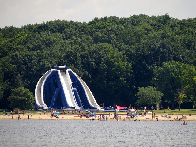 The fun beach at Stoney Creek Park