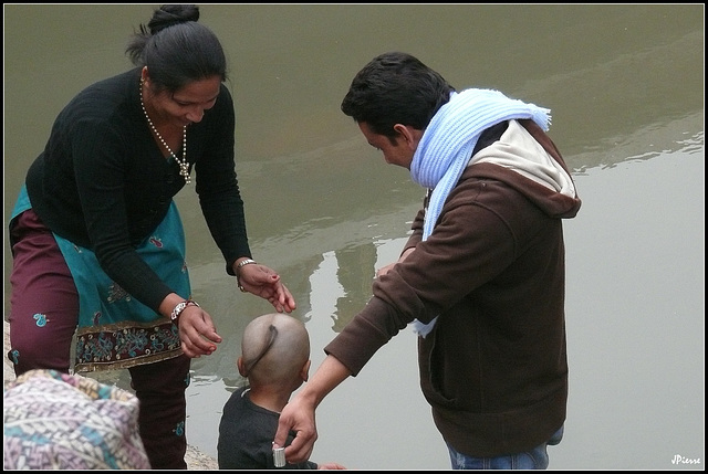 Deuil au Népal