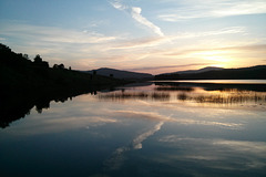 Sunset On Loch Stroan