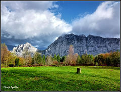 Sierra del Anboto desde Urkiola